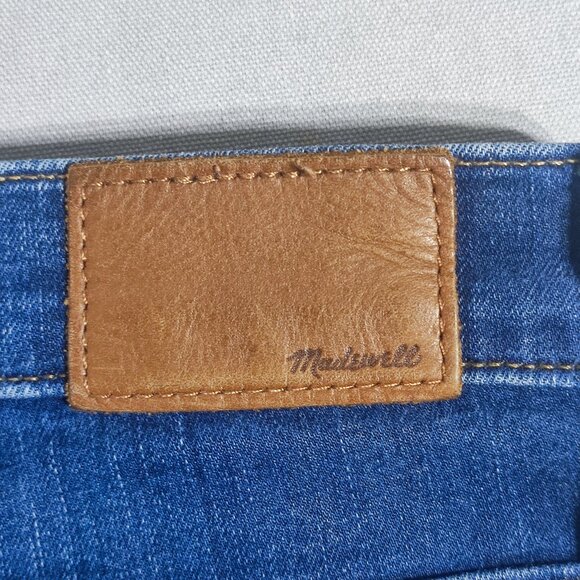 Madewell jeans women's size 26 ink blue colour 10" High-rise Skinny Stretch - Picture 5 of 16